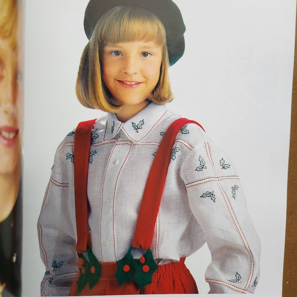 VTG CreativeNeedleChristmas-Children Clothing,Holiday Decor- Pattern&Instruction - Picture 6 of 13